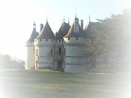 chteau avec brume